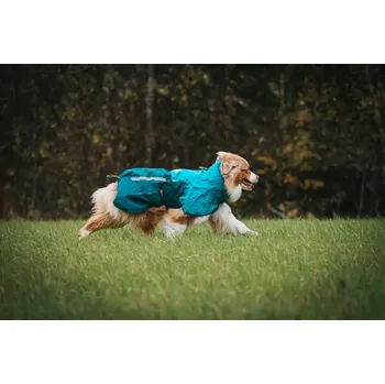 Obleček pro psa Non-stop dogwear Pláštěnka Fjord raincoat 2.0 Barvy: teal, Velikosti: 60
