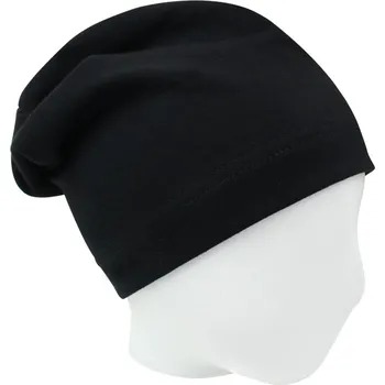 Čepice V-Mart, Jarní/podzimní černá čepice 50-52 cm