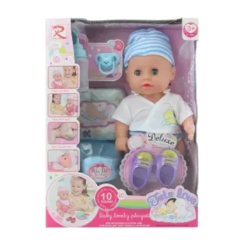 Panenka Lamps Miminko čůrací se zvukem a doplňky