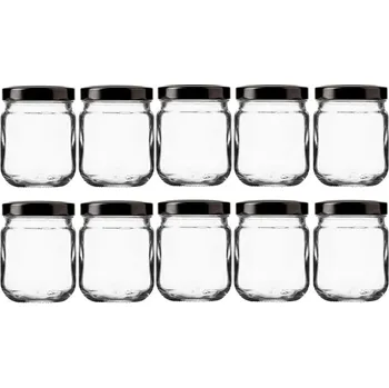 Zavařovací sklenice Sklenice zavařovací 130ml s víčkem 53, 10ks