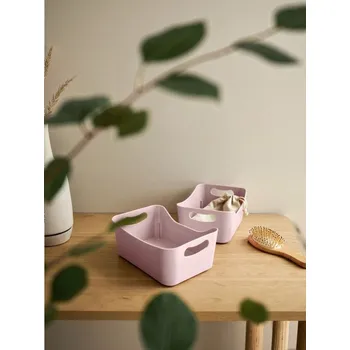 Úložný box Sinsay - Úložné boxy 2 ks - pastelová růžová - 409GB-03X - 409GB-03X-ONE