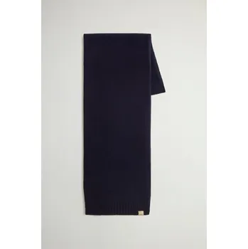 Kšiltovka SET ČEPICE A ŠÁLA WOOLRICH GIFT BOX MELTON BLUE