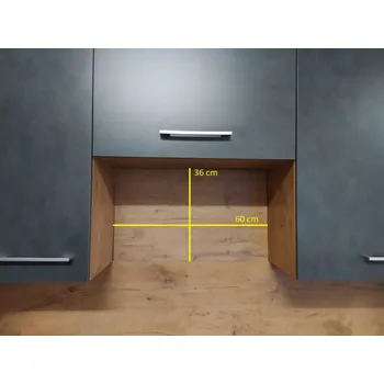 Šatní skříň Dekorační panel pod digestořovou skříň, šíře 60 cm Dub Artisan