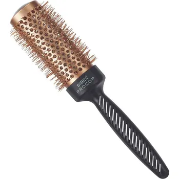 kartáč na vlasy Sibel PROCOP Thermal Brush - kartáč na foukání vlasů s měděným povrchem P000695 43mm průměr válce / 63mm celkový průměr se štětinami