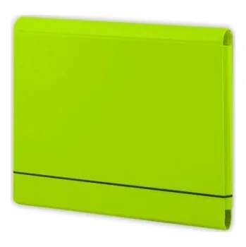 Set školních potřeb Teczka łamana A4 na gumkę zielona PENMATE