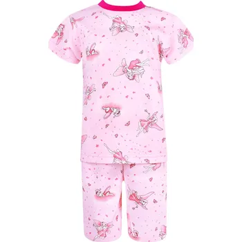 Dívčí pyžamo V-Mart, Dívčí pyžamo s krátkým rukávem Víly 116