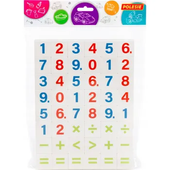 Puzzle Puzzle „Čísla a matematické znaky” – vzdělávací logická hra pro děti od 1 roku