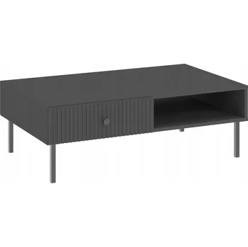 Konferenční stolek Konferenční stolek Veneti obdélníkový 102 x 67 x 35 cm, odstíny šedé