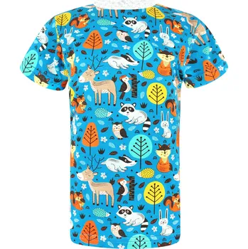 V-Mart, Chlapecké tričko s krátkým rukávem Zvířátka na petrolejové 92