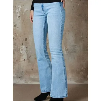 Dámské džíny Sinsay - Rozšířené džíny - modrá - 901FI-50J - 901FI-50J-40