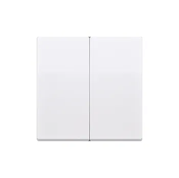 vypínač Kryt 2 násobný k přístroji vypínače CW5C.01/.., Simon 10 CKW5C/11, bílá