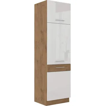 Šatní skříň Potravinová skříň, šířka 60cm Tmavé dřevo