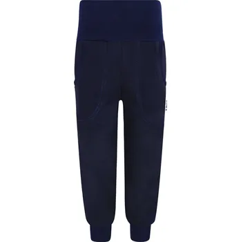 Chlapecké kalhoty V-Mart, SLIM dětské tmavě modré tepláky 122