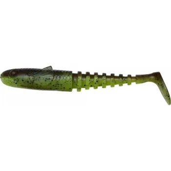 Umělá nástraha Gumová nástraha Savage Gear Gobster Shad B Chartreuse Pumpkin - 11,5 cm - 16 g