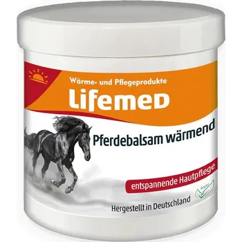 Masážní přípravek Lifemed Hřejivý koňský balzám 250 ml