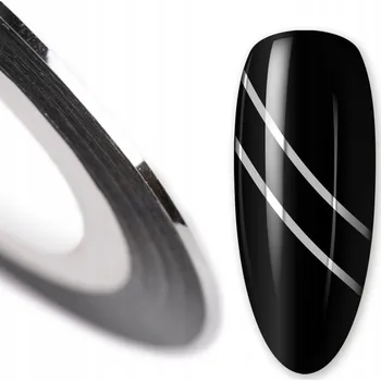 Nitková páska na zdobení nehtů samolepící #1