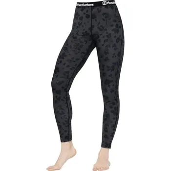 Dámské legíny Dámské termo legíny Horsefeathers MIRRA XL Černá, Bílá