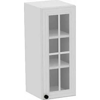 Šatní skříň Skříň, šíře 30 cm - prosklená Pravé