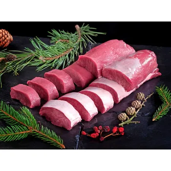 Maso a ryba Prase divoké - hřbet bez kosti Zvolte hmotnost balení: 1,4 kg