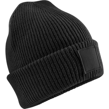 Pracovní přilba Beechfield Čepice s nášivkou B 336B, dětská COT53336B00299-black Černá UNI