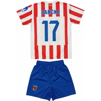 Míčový sport JAKS Dětský fotbalový dres Hancko Atlético Madrid Velikost dresu: 122