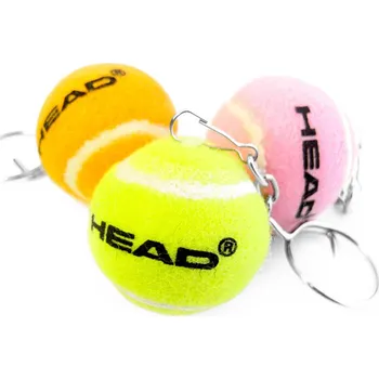 Klíčenka Head Mini Ball Tennis Keychain Yellow 50 pcs