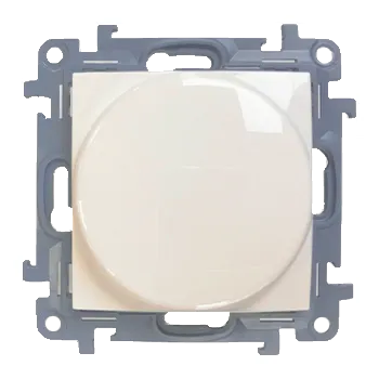 vypínač Stmívač pro stmívatelné LED, otočné ovládání, tlačítkové spínání,, Simon 10 CS9LA.01/41