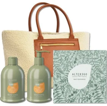 Kosmetická sada Alter Ego Cure Ego Curly Vánoční Set - Šampon 300 ml + maska 300 ml Dárková sada