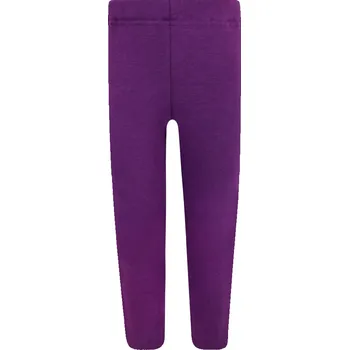 Dámské legíny V-Mart, Fialové zateplené legíny 122/128