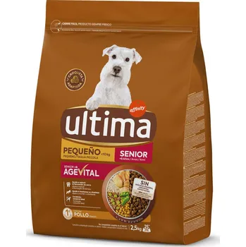 Krmivo pro psa 2,5kg Ultima Dog Mini Senior kuřecí
