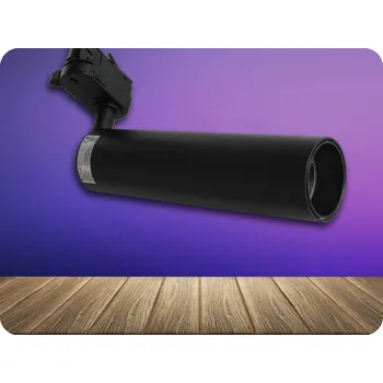 Kolejnicové LED SVÍTIDLO 15W, 1050LM, ČERNÉ, SAMSUNG CHIP Teplá bílá