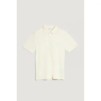 Pánská košile POLOKOŠILE GANT REG TONAL SHIELD SS POLO CREAM