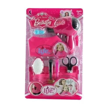 Dětská kuchyňka Kadeřnický dětský set s fénem na baterie