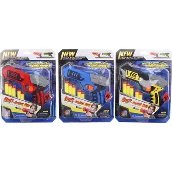 Dětská zbraň Huntsman Wiky Pistole na pěnové náboje X6