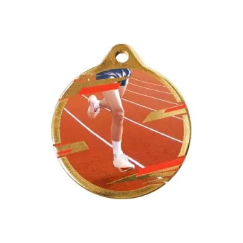 Běžecká medaile UV50005 - 50 mm, Zlato