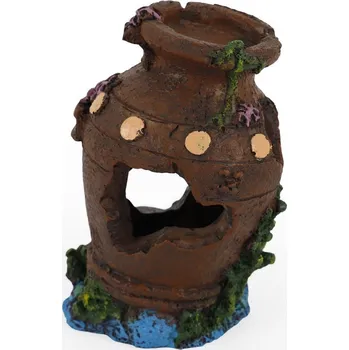 Dekorace do akvária Tommi 04776 akvarijní dekorace váza 21,5 x 20,5 x 21,5 cm