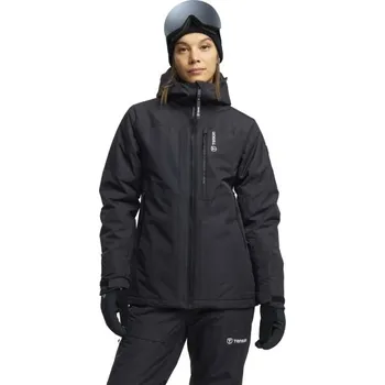 Dámská lyžařská bunda TENSON NISEKO SKI JACKET WOMEN XL Černá, Bílá