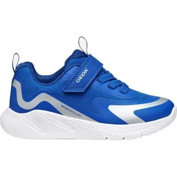 Chlapecké tenisky Chlapecké volnočasové boty Geox J SPRINTYE 34 Modrá, Bílá