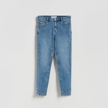 Dámské džíny Reserved - Džíny slim fit ze středním sedem - modrá - 772FZ-50J - 772FZ-50J-36