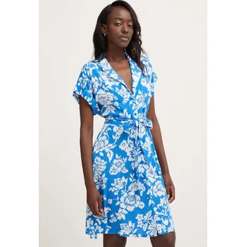 Dámské šaty Šaty Answear.LAB mini 62636.fd modrá 55X, vel. L