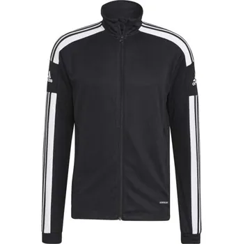 Pánské oblečení Pánská fotbalová mikina adidas SQUADRA 21 JACKET M Černá, Bílá