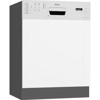 Dvířka na myčku s předním ovládáním, šíře 60 cm šedý grafit Bílá