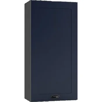 Šatní skříň Vysoká skříň, šíře 40 cm šedý grafit Modrá