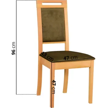 Jídelní židle ROMA 15 Dub grandson 27B