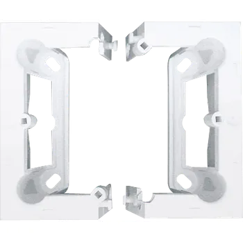 Elektroinstalační krabice Krabice instalační nástěnná 1 násobná, skládaná, hloubka 40 mm, Simon 10 CSC/11, bílá