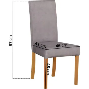 Jídelní židle ROMA 2 Grafit 14B