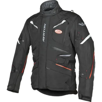 Moto bunda Bunda Trail Jawa, AYRTON (černá/červená) 2026 (Velikost: 4XL)