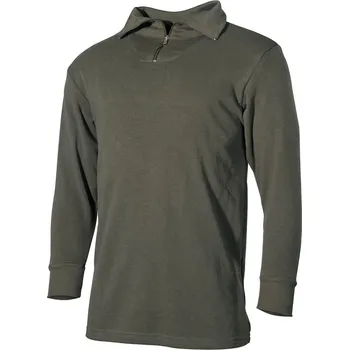 MFH Triko BW s rolákem na zip ZELENÉ velikost: 9