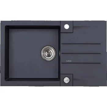 Granitový dřez Granitový dřez Alveus ROCK 130 Černá