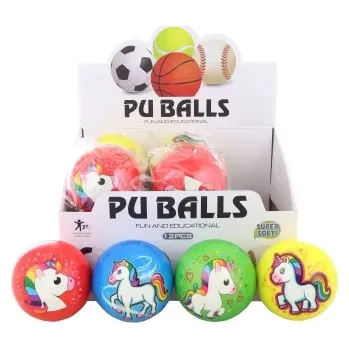 Dětský míč Měkký míček s jednorožcem 10 cm